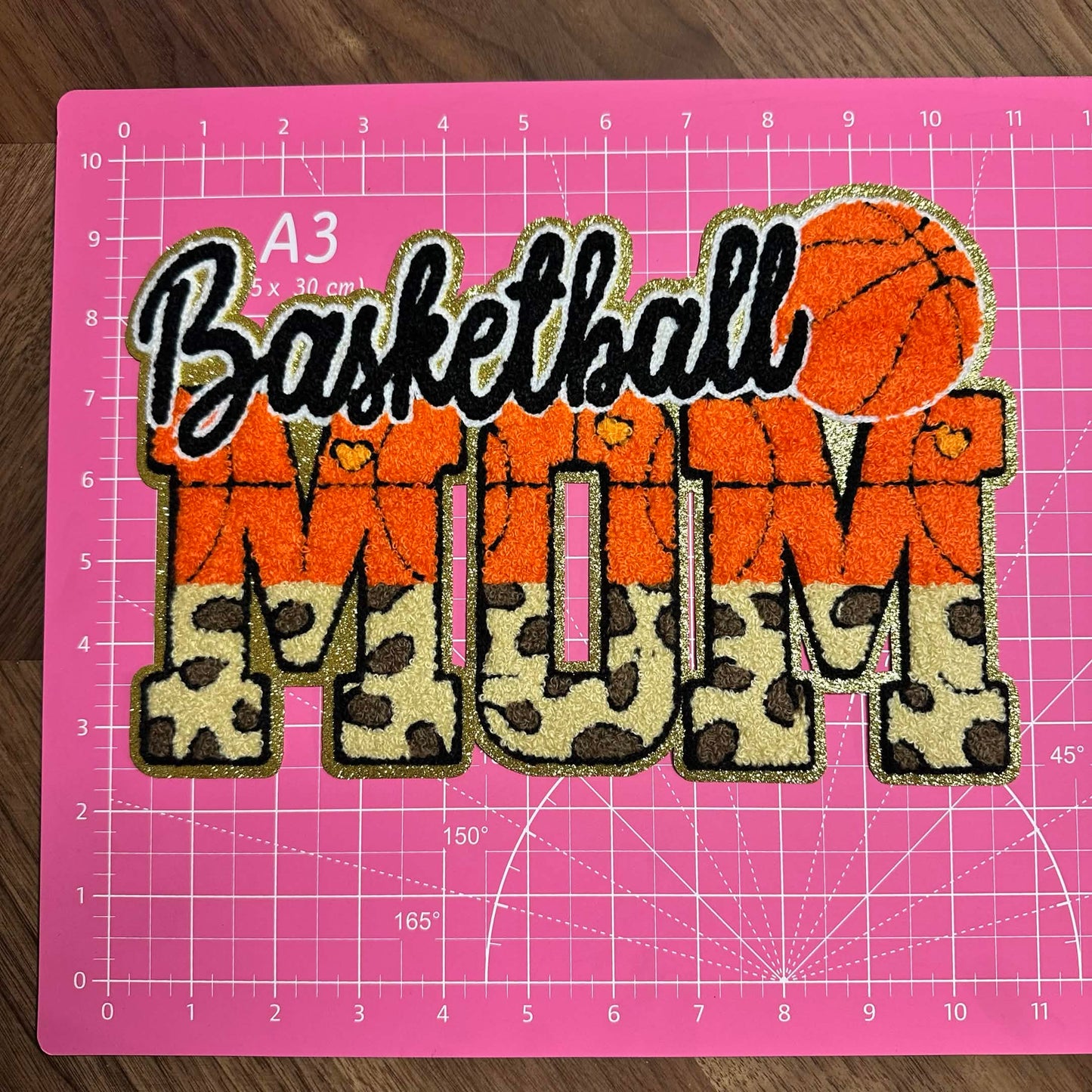 BASKETBALL MOM CHINELLE PATCH