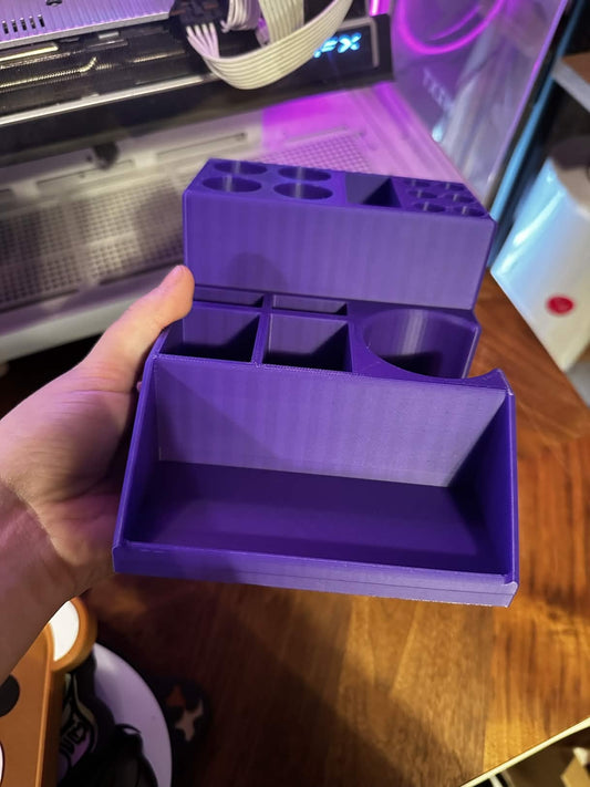 PURPLE - SNOWGLOBE CADDY 3D PRINTED