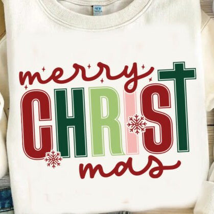 MERRY CHRISTmas SCREEN PRINT