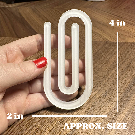 SUBLIMATION PAPER CLIP - JUMBO