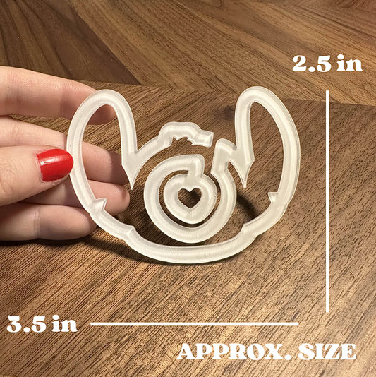 SUBLIMATION PAPERCLIP - BLUE ALIEN